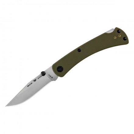 Нож складной Buck 0110GRS3 Slim Pro TRX Green