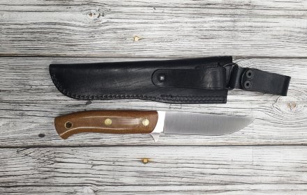 Нож Южный Крест F5 N690 микарта койот