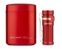 Фонарь Olight Baton 3 Red Premium Edition