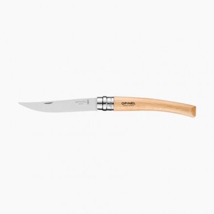 Нож складной Opinel Slim No 10 Beechwood