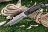 Нож Kizlyar Supreme CASPIAN D2 SW HBH LS (StoneWash, HornBeam Handle, Leather Sheath)