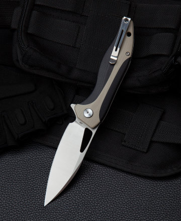 Нож складной Bestech knives BG26B COMODO Khaki G10