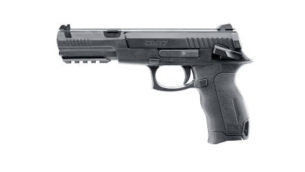 Пистолет пневм. Umarex DX17, кал.4,5 мм (черный, пластик, BB)