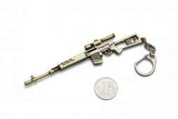 Брелок Microgun XS Снайперская винтовка СВД Золотой