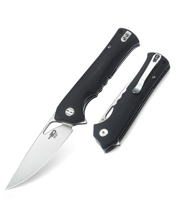Нож складной Bestech knives BG20A-1 MUSKIE Black G10