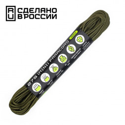 Паракорд 275 (мини) CORD nylon 10м RUS (olive)
