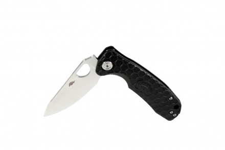 Нож складной Honey Badger Leaf L (HB1288) с чёрной рукоятью