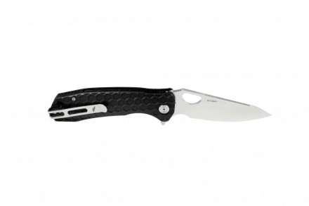 Нож складной Honey Badger Leaf L (HB1288) с чёрной рукоятью