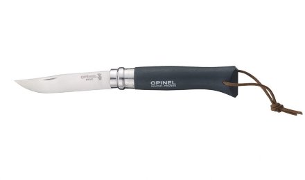 Нож складной Opinel 8 VRI Slate (серый)