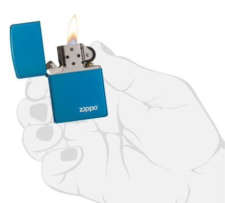 Зажигалка ZIPPO 20446ZL Sapphire™ Zippo Logo
