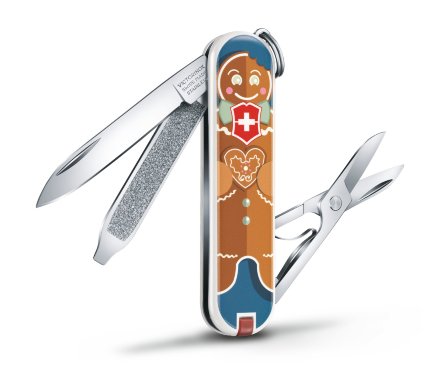 Нож Victorinox Classic SD Gingerbread Love 0.6223.L1909 (58 мм)