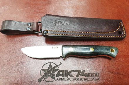 Нож Южный Крест Cariboo Convex D2 (микарта черный)