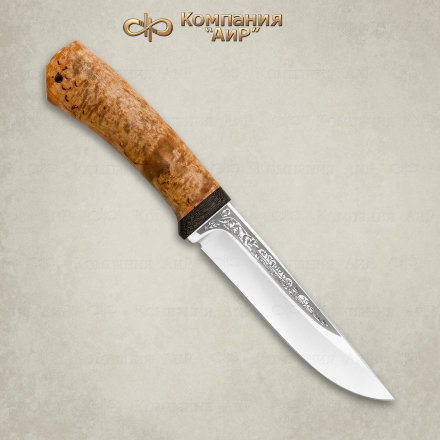 Нож АиР Лиса (карельская береза, 100х13м)