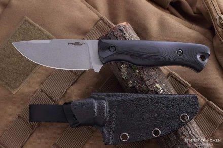Нож N.C.Custom Fang Black StoneWash