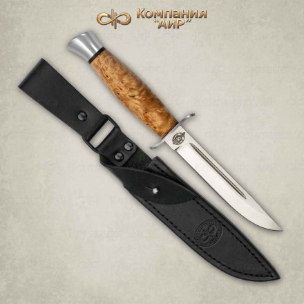 Нож АиР Финка-2 95х18 карельская береза