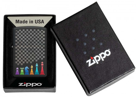 Зажигалка ZIPPO 48662 Chess Pieces Design