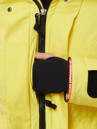 Куртка женская пуховая KHETA (жёлтый) BASK
