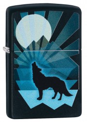 Зажигалка ZIPPO 29864 Wolf and Moon Design