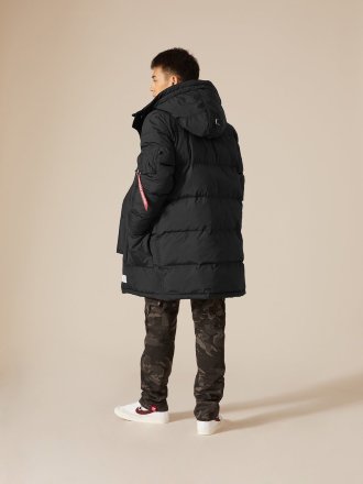 Парка N-3B QUILTED (Black) Alpha Ind.