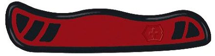 C.8330.C7 Передняя накладка для ножей VICTORINOX 111 мм, нейлоновая, красно-чёрная