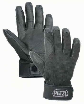 Перчатки Petzl CORDEX Black (для работы с веревкой)