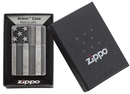 Зажигалка ZIPPO 28974 Armor™ US Flag