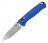 Нож складной Benchmade CU535-SS-20CV-G10-BLU Bugout Custom