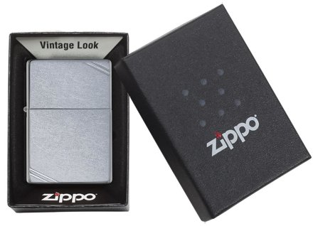 Зажигалка ZIPPO 267 Street Chrome™ Vintage with Slashes