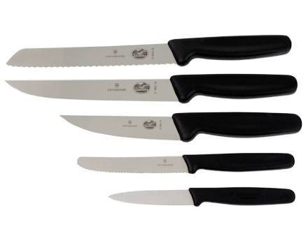 Набор кухонных ножей с подставкой Victorinox 5.1183.51 (5 предметов)