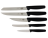 Набор кухонных ножей с подставкой Victorinox 5.1183.51 (5 предметов)