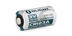 Литиевая батарея Olight CR123А 3.0V. 1600 mAh