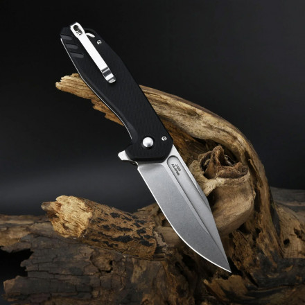 Нож складной CJRB J1928-BK Riff (Black G10, сталь AR-RPM9)