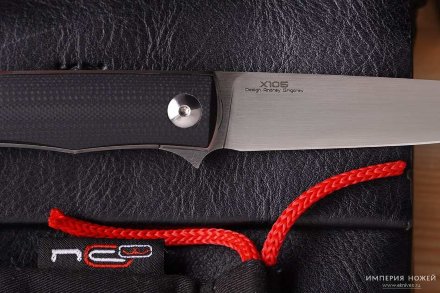 Нож складной N.C.Custom Minimus X105 G10 Black/Red Satin